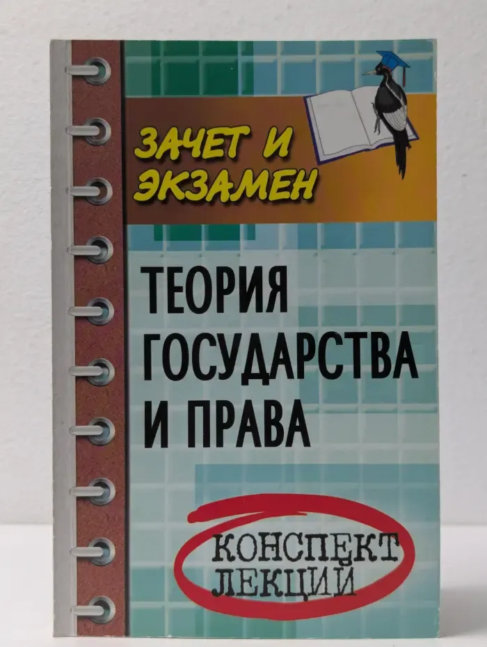 Зачет и экзамен. Теория государства и права. Конспект лекций