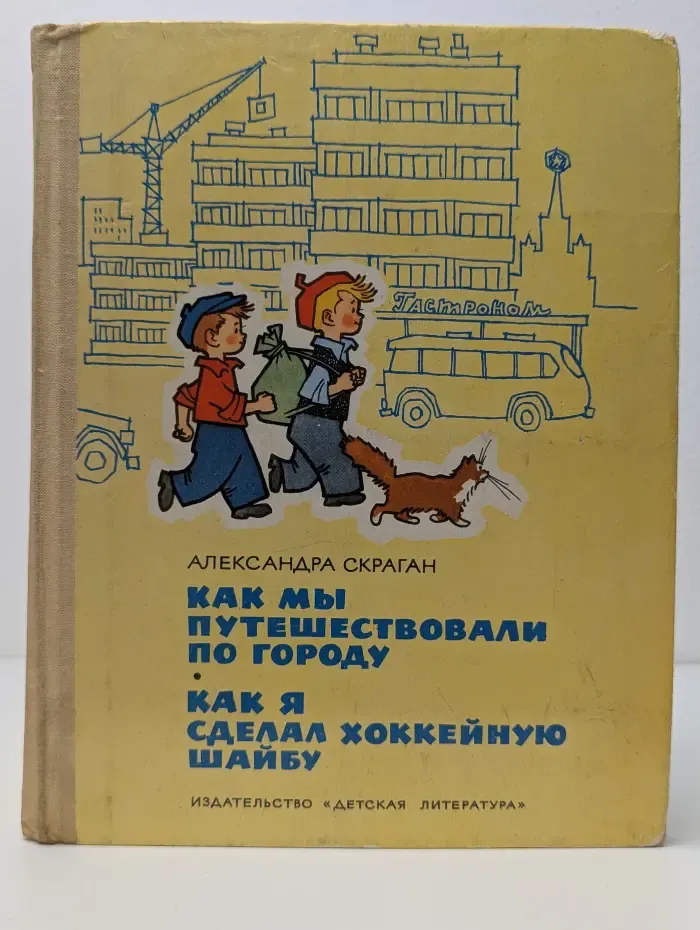 Как мы путешествовали по городу. Как я сделал хоккейную шайбу
