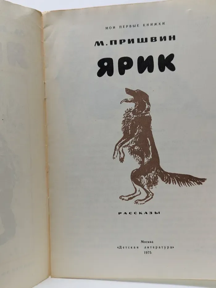 Мои первые книжки. Ярик