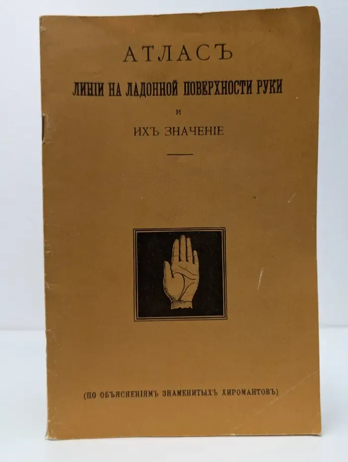 Атлас. Линии на ладонной поверхности руки и их значение