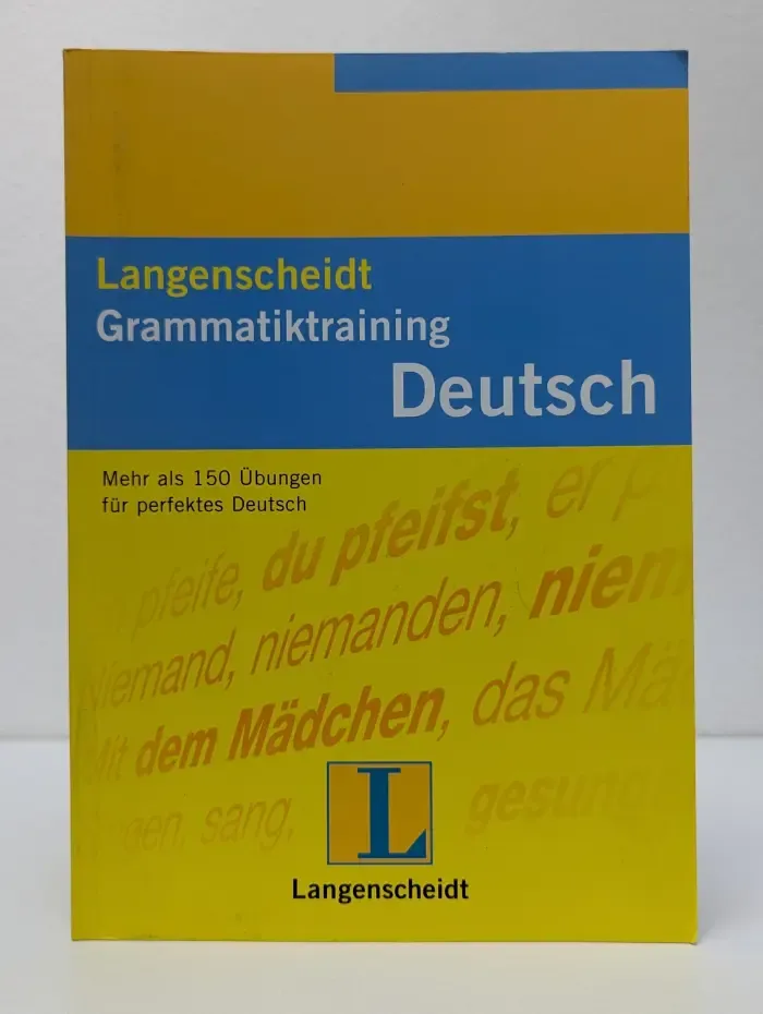 Langenscheidt Grammatiktraining Deutsch. Немецкий язык. Практикум по грамматике