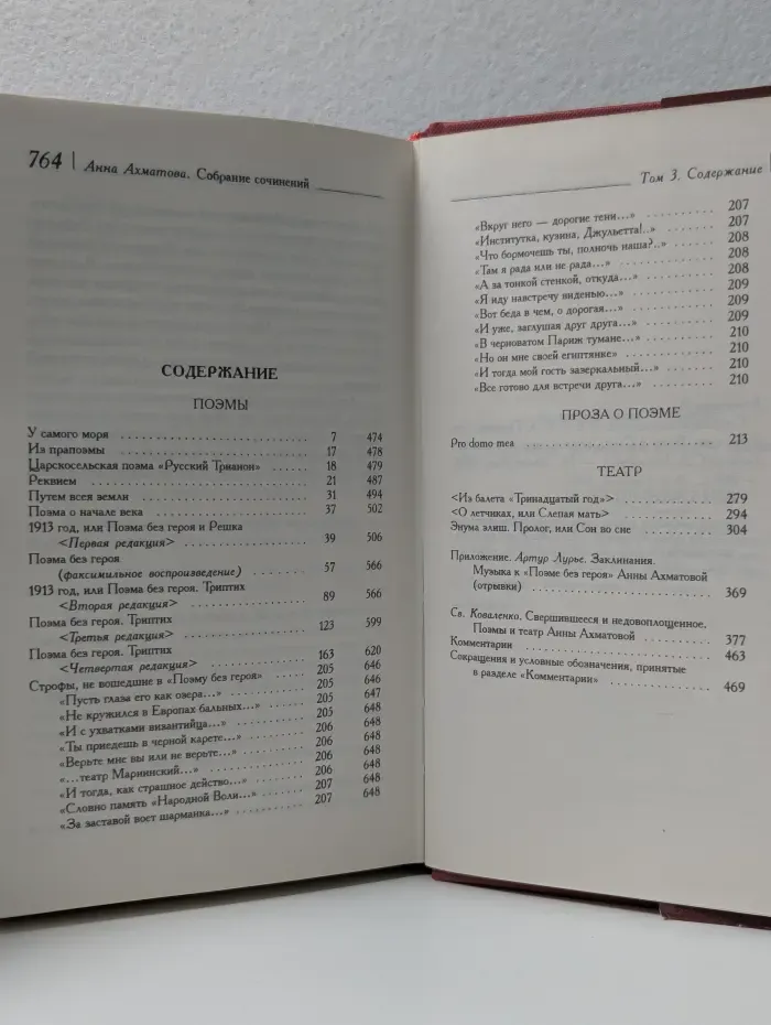 Анна Ахматова. Собрание сочинений в 6 томах. Том 3
