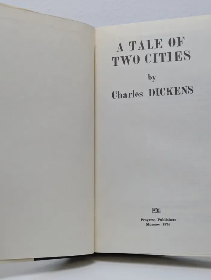 A Tale of Two Cities. Повесть о двух городах