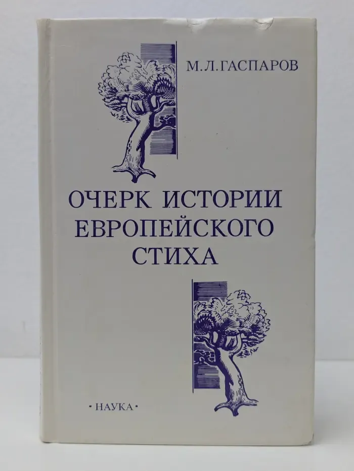 Очерк истории европейского стиха