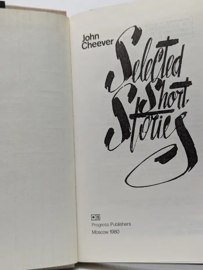 John Cheever. Selected Short Stories