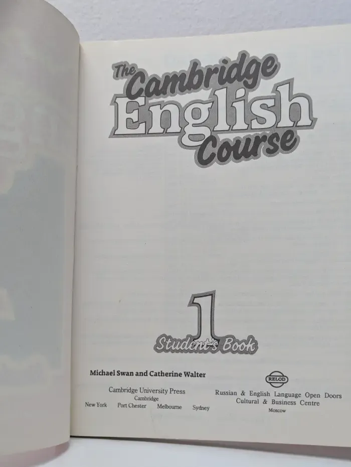 The Cambridge English Course 1. Student's Book