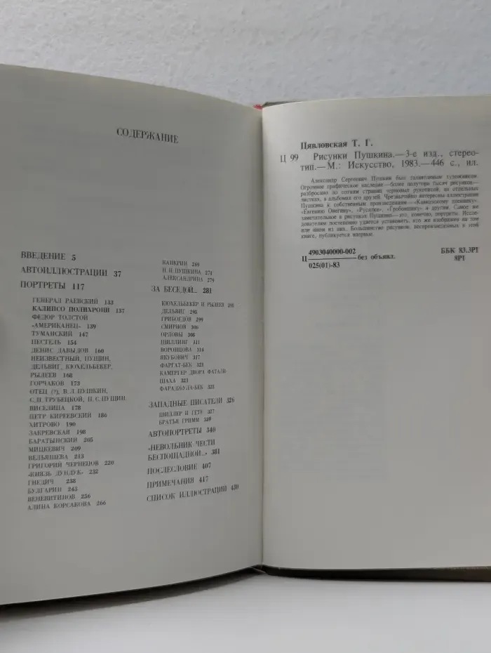 Рисунки Пушкина