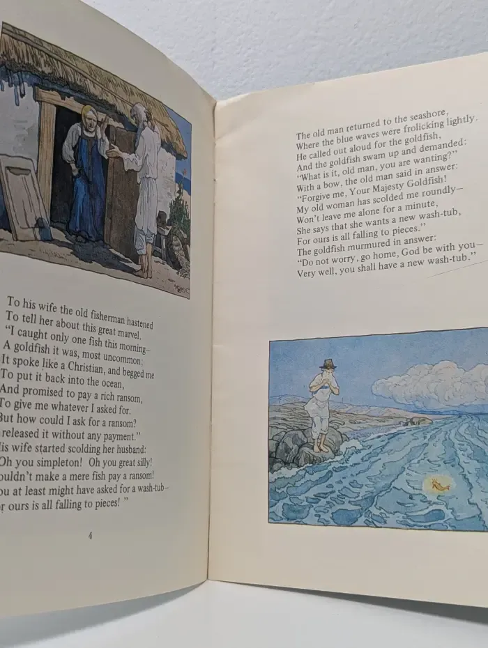 The Fisherman and the Goldfish. Сказка о Рыбаке и Рыбке