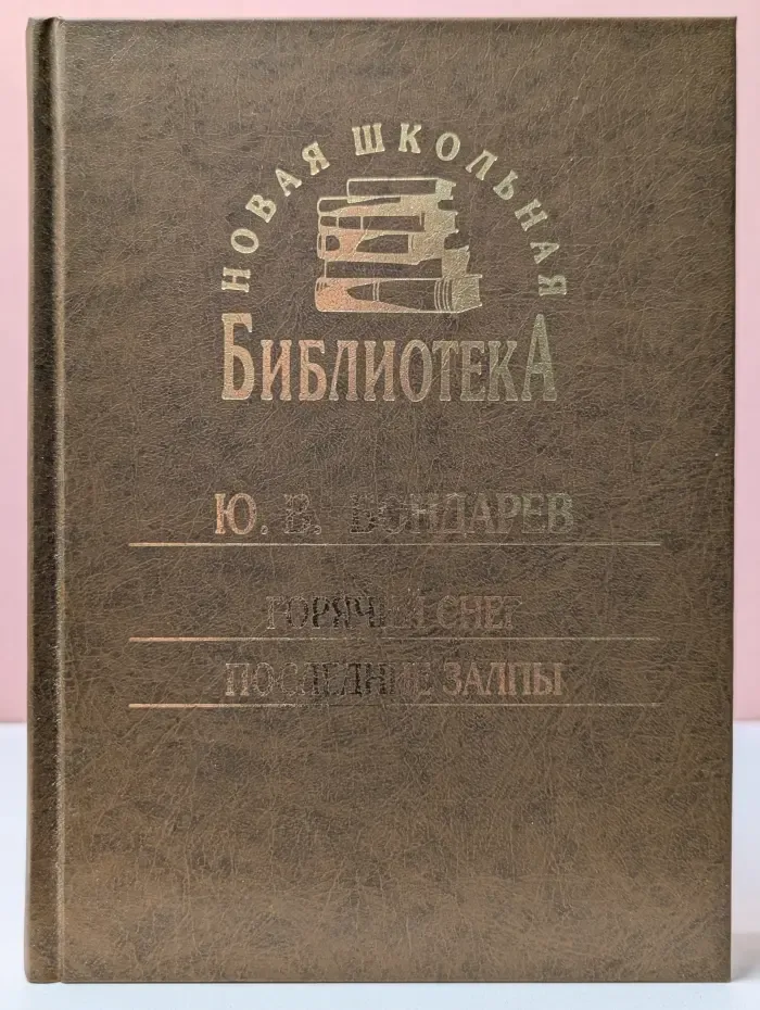 Новая школьная библиотека. Горячий снег. Последние залпы