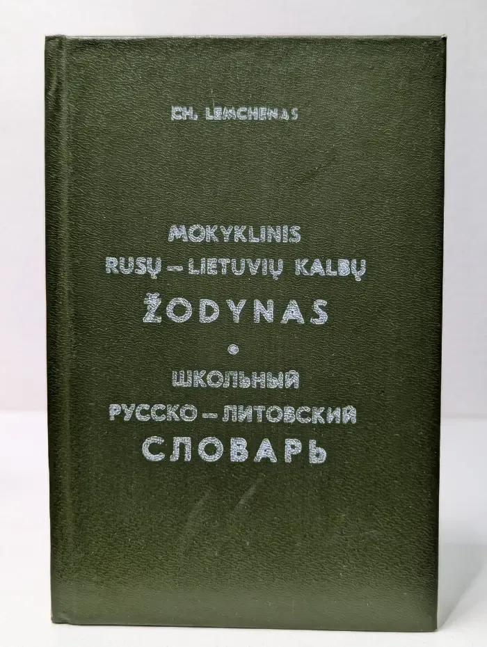 Школьный русско-литовский словарь