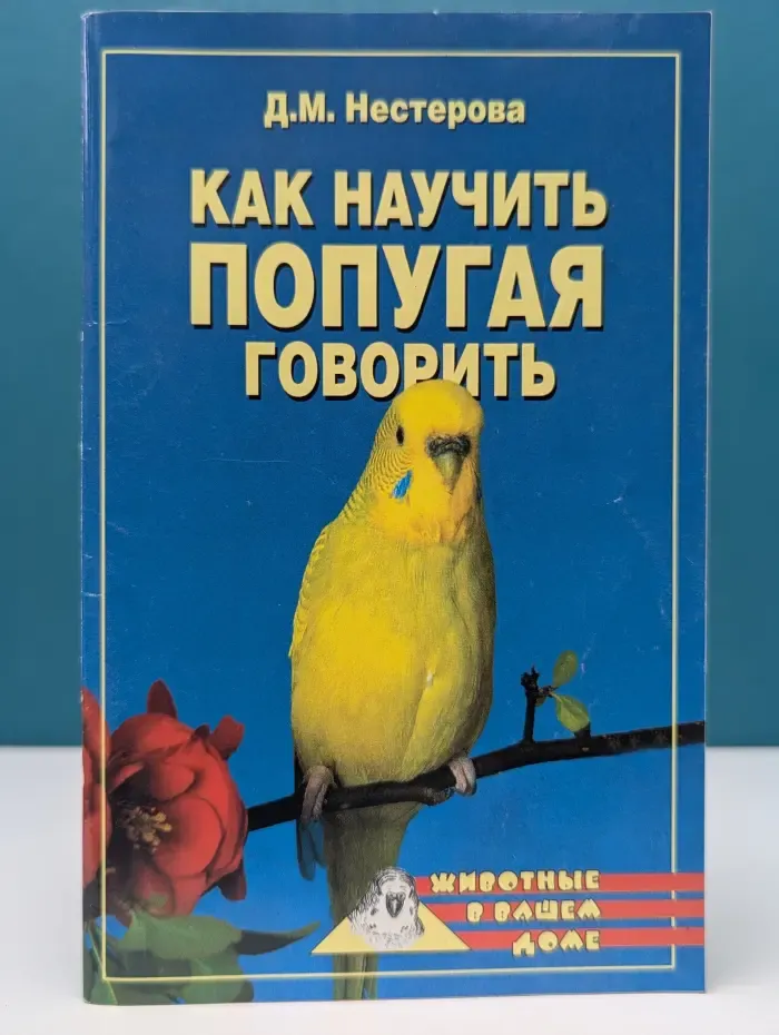 Животные в вашем доме. Как научить попугая говорить