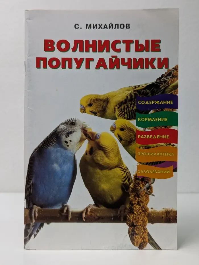 Волнистые попугайчики