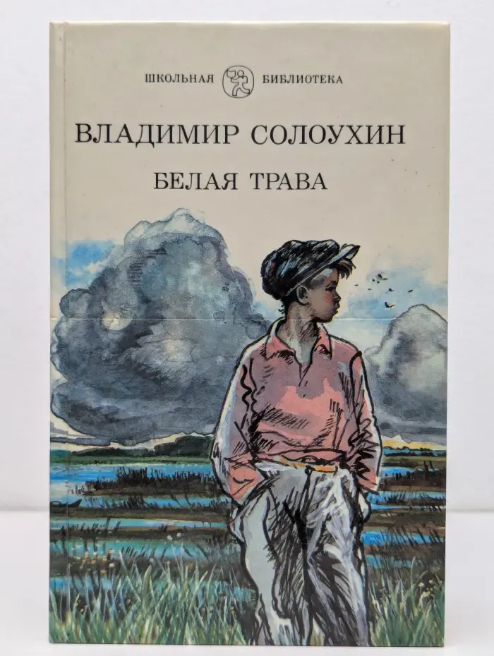 Школьная библиотека. Белая трава