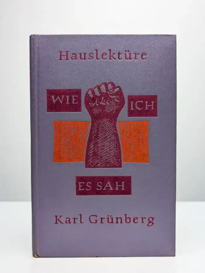 Wie ich es san. Как я это видел