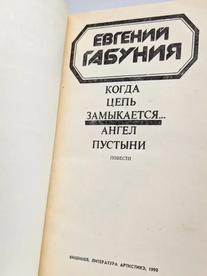 Когда цепь замыкается. Ангел пустыни