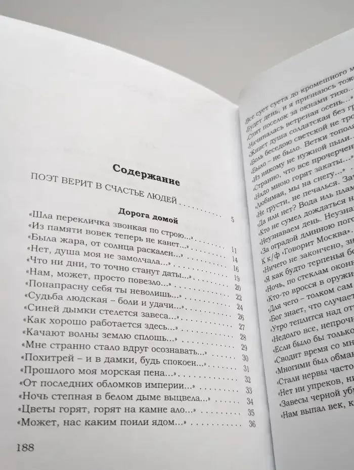 Дорога домой. Стихи