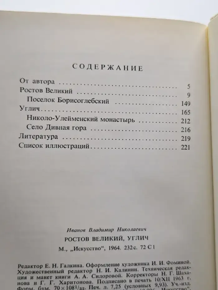 Ростов Великий. Углич