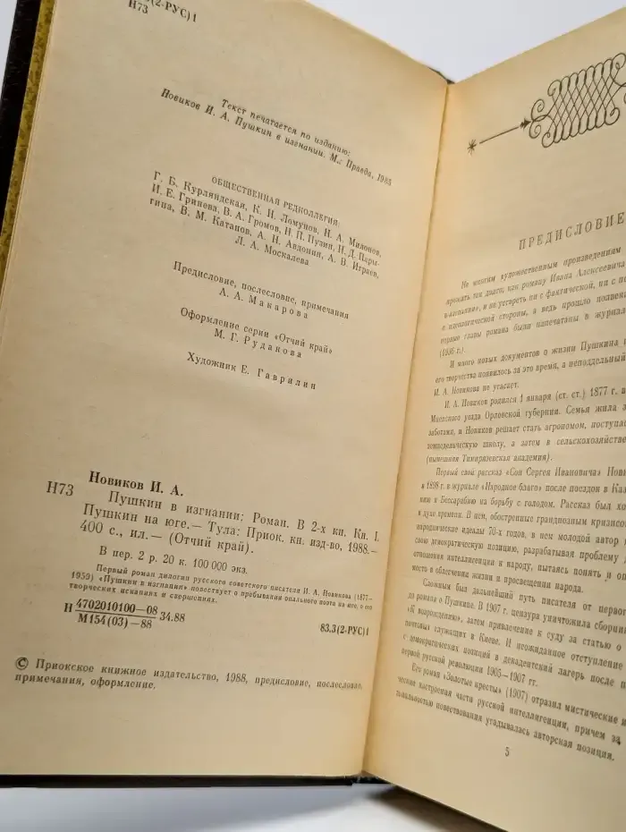 Пушкин в изгнании. Книга 1