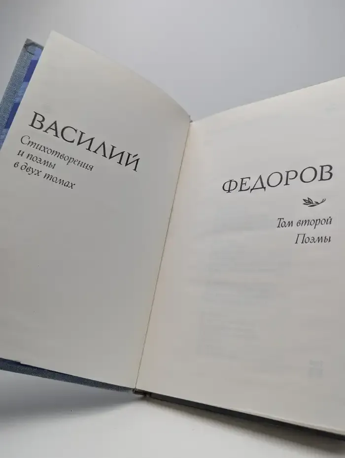 В. Д. Федоров. Стихотворения и поэмы в 2 томах. Том 2