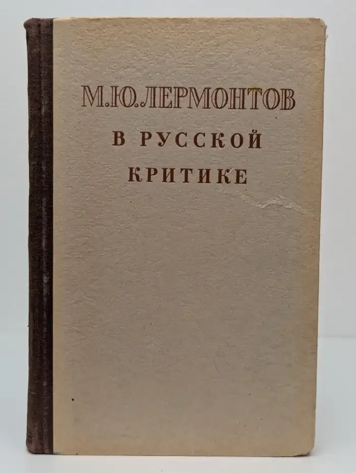 М. Ю. Лермонтов в русской критике