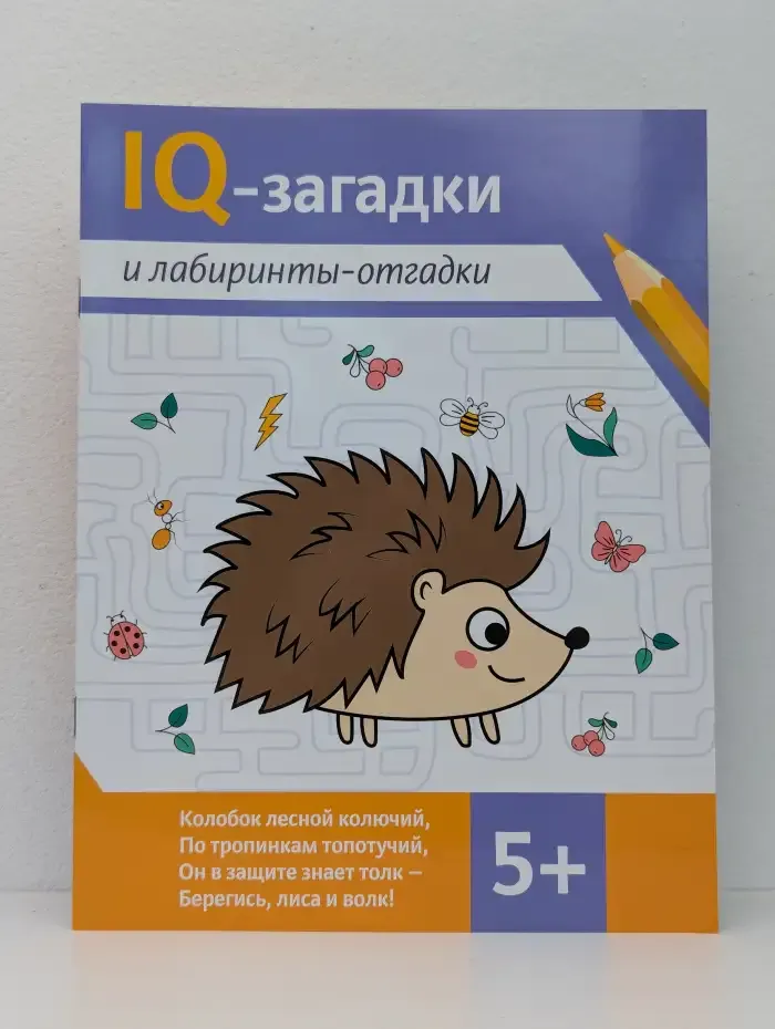 IQ-загадки и лабиринты-отгадки: 5+