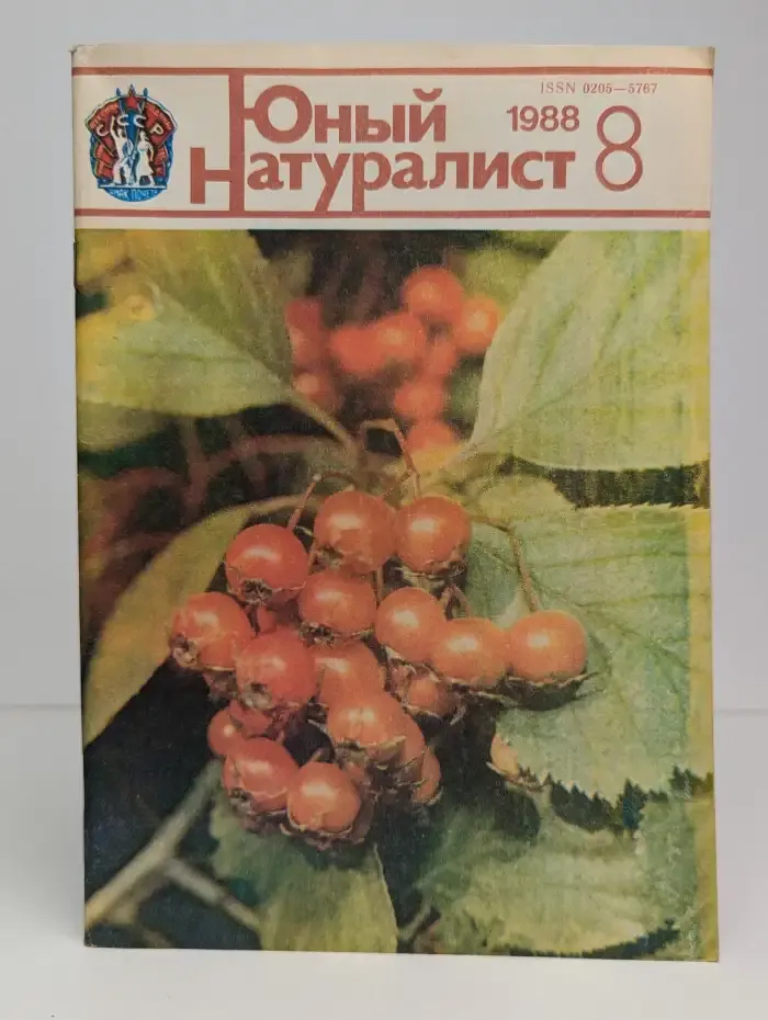 Юный натуралист №8, 1988