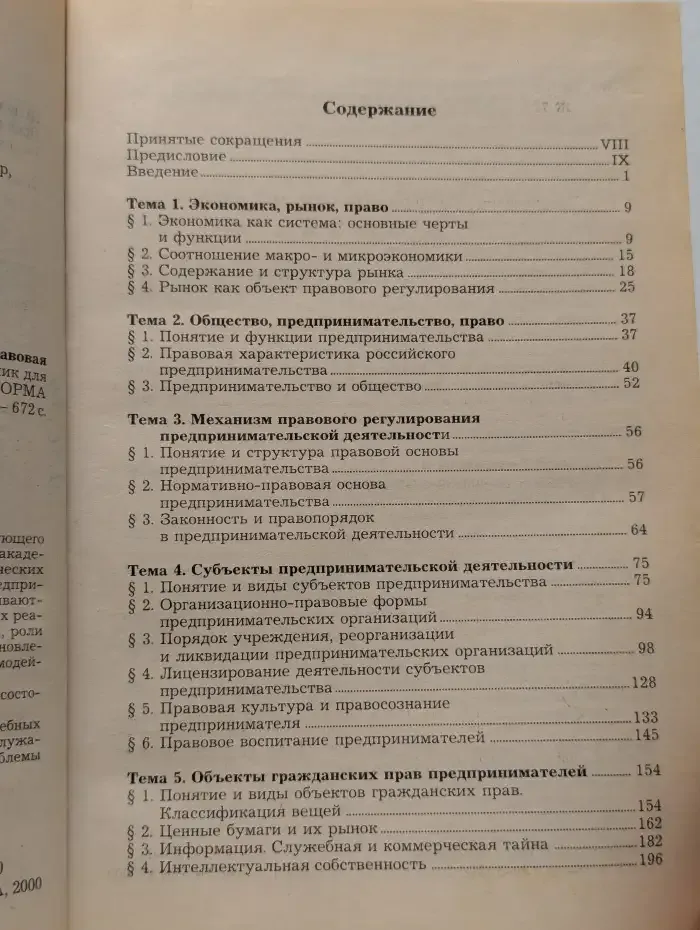 Предпринимательское право