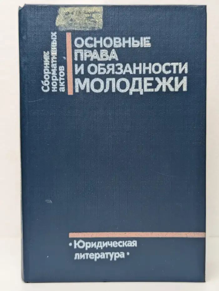 Основные права и обязанности молодежи