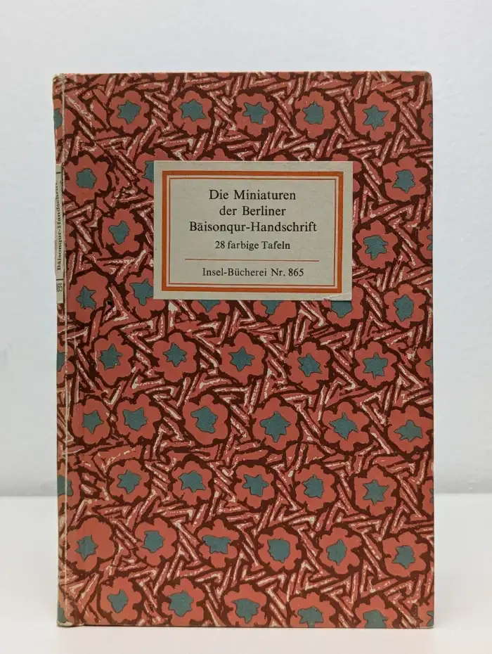 Die Miniaturen der Berliner Bāisonqur-Handschrift