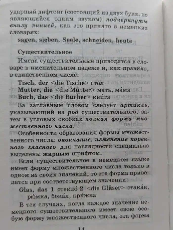 Школьный немецко-русский и русско-немецкий словарь