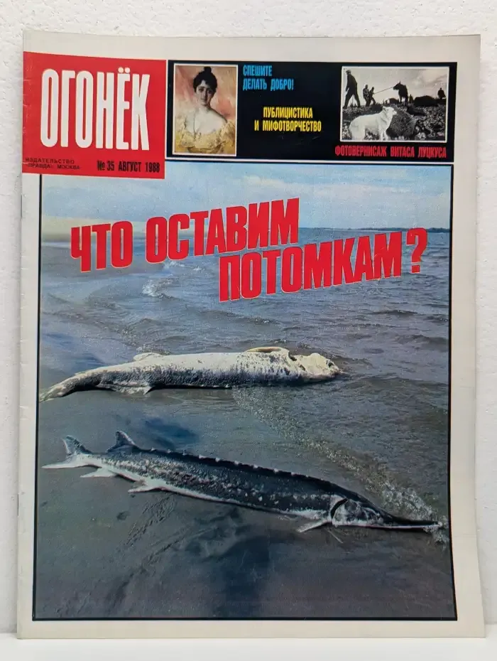 Огонёк. Выпуск № 35/1988