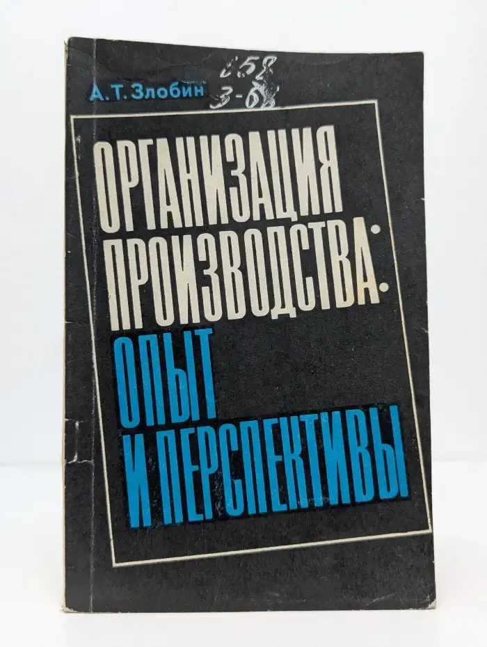 Организация производства: опыт и перспективы