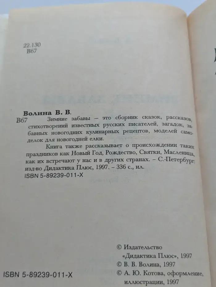 Зимние забавы