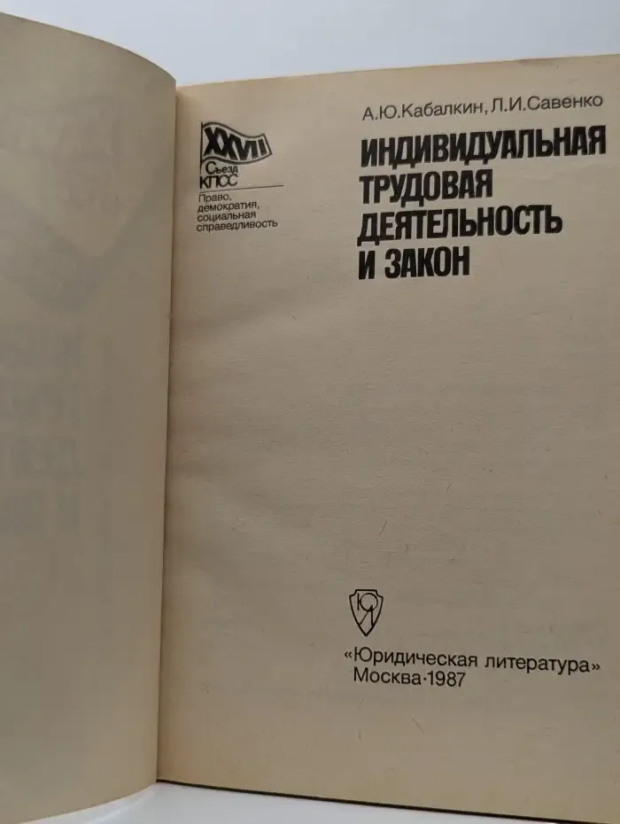Индивидуальная трудовая деятельность и закон