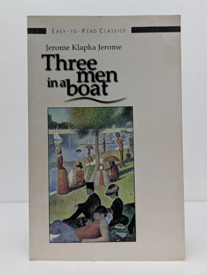 Three men in a boat