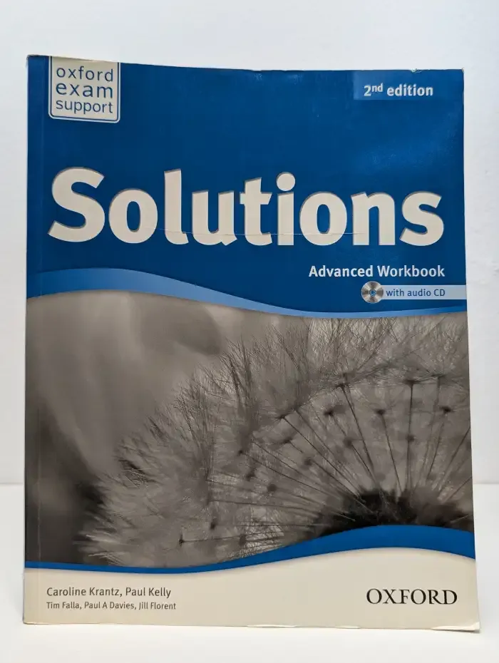 Solutions: Advanced Workbook. With audio CD