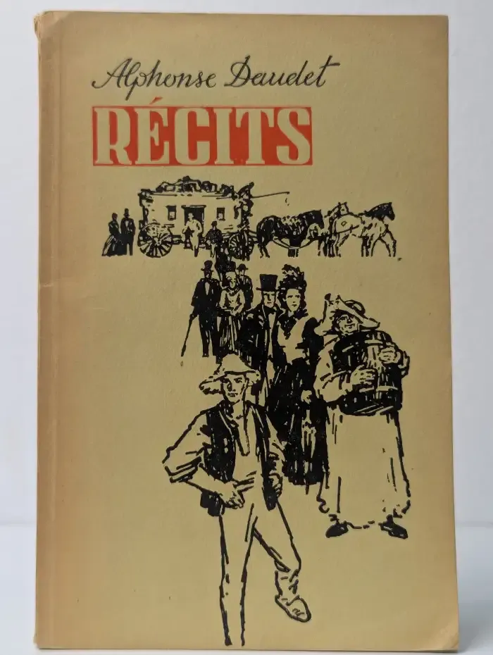 Alphonse Daudet. Recits. Альфонс Доде. Рассказы