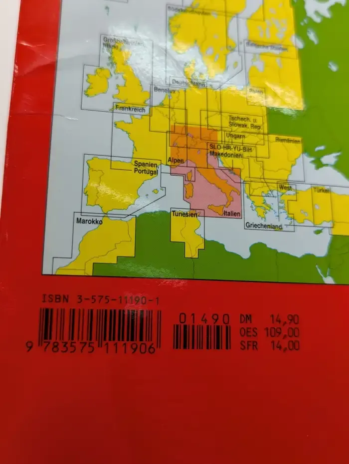 Euro-Reiseatlas. Italien