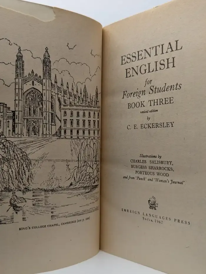 Essential English for Foreign Students. Book 3