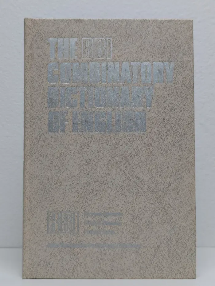 The BBI Combinatory Dictionary of English