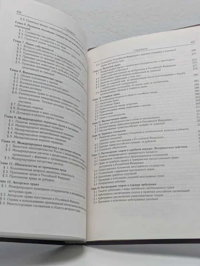 Международное частное право