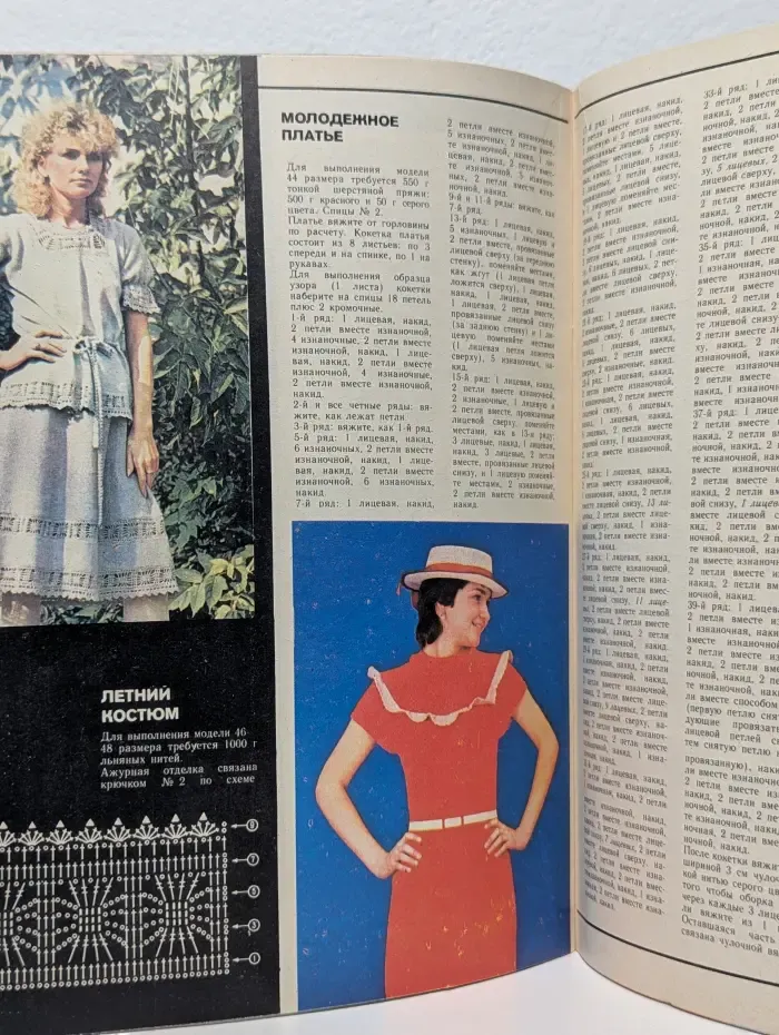 Вязание 1986. Альбом моделей