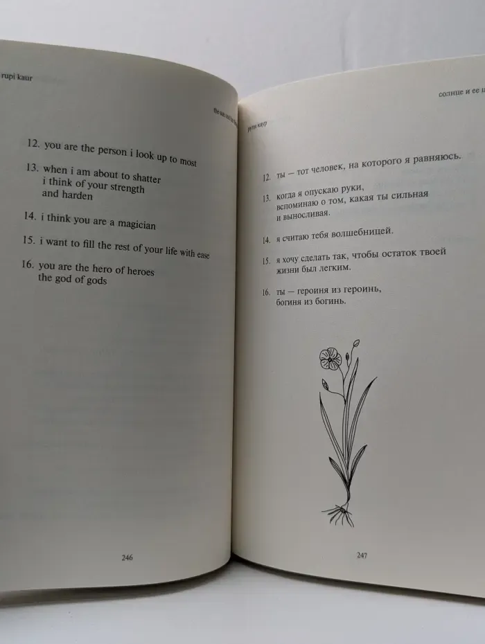 The Sun and Her Flowers. Белые стихи, от которых распускаются цветы