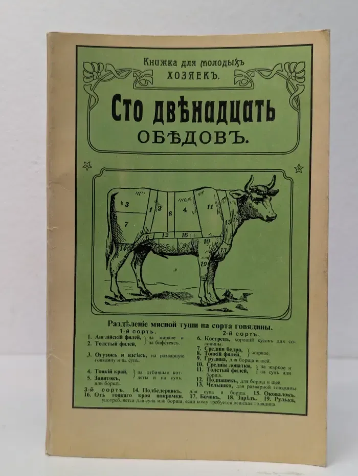 Книжка для молодых хозяек. Сто двенадцать обедов