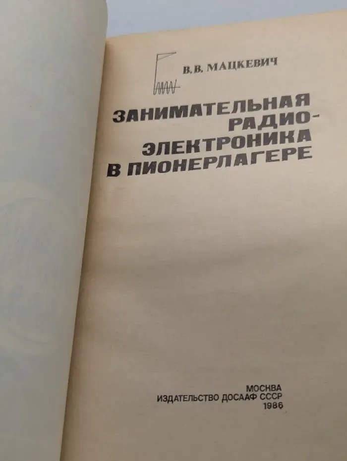 Занимательная радиоэлектроника в пионерлагере