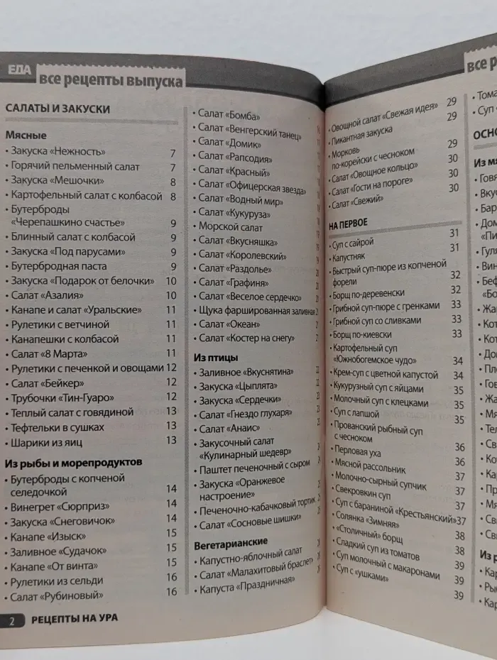 Рецепты на ура. Выпуск № 1/2013