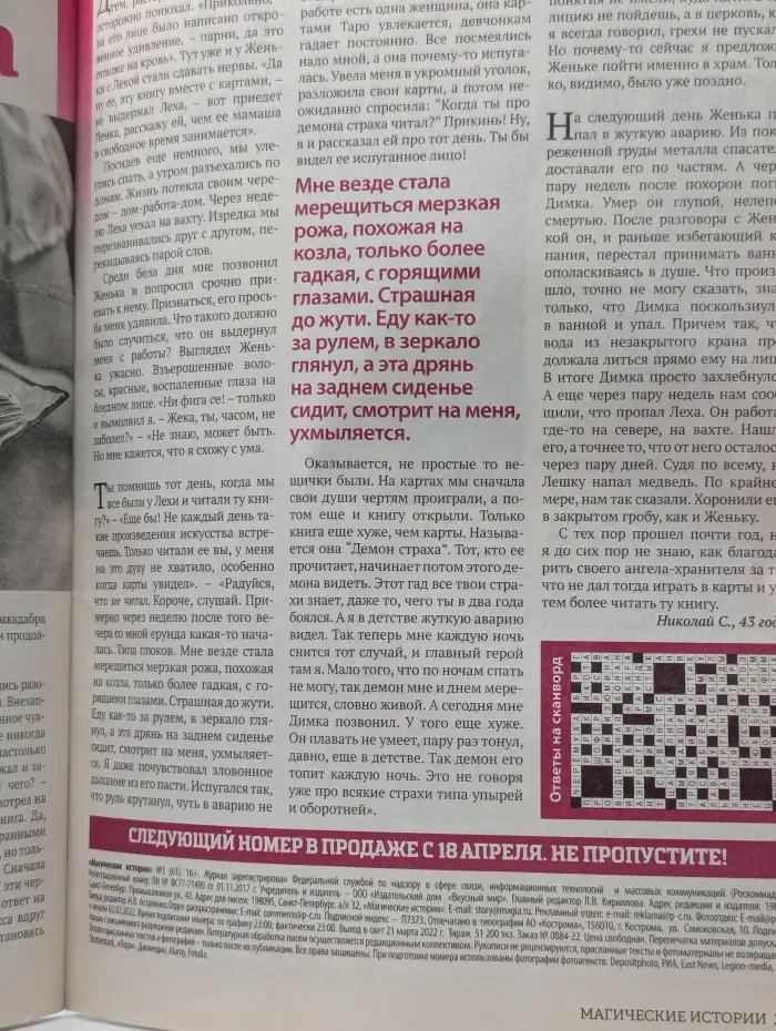 Магические истории. Выпуск № 3/2022. Цена заветного желания