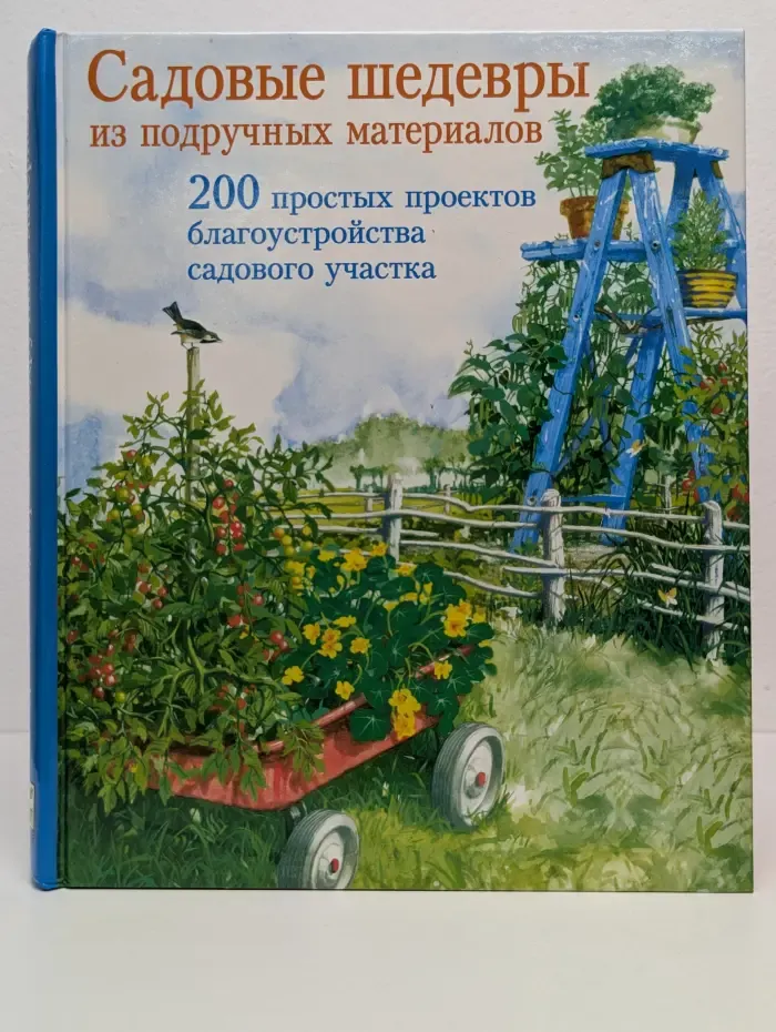 Садовые шедевры из подручных материалов